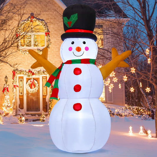 5 Ft Inflatable Snowman - Outdoor/Indoor Christmas Decor