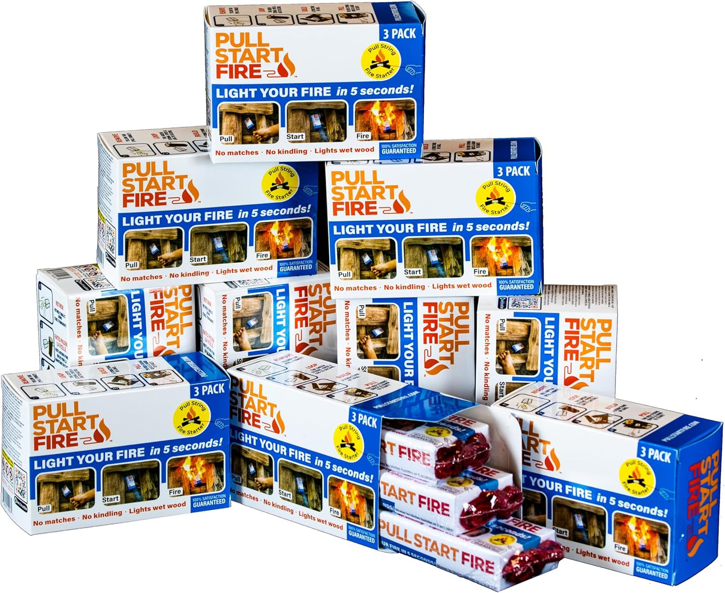 Instant Fire Starter: Pull String, No Matches Needed