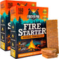 Natural Fire Starter Cubes - Waterproof & Fast Ignition